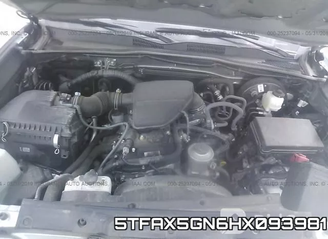 5TFAX5GN6HX093981 фото 2