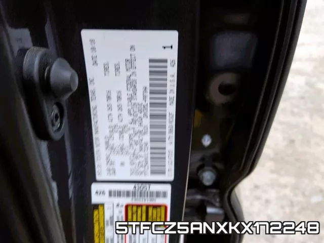 5TFCZ5ANXKX172248 фото 2