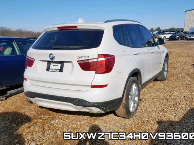 5UXWZ7C34H0V93600 фото 5