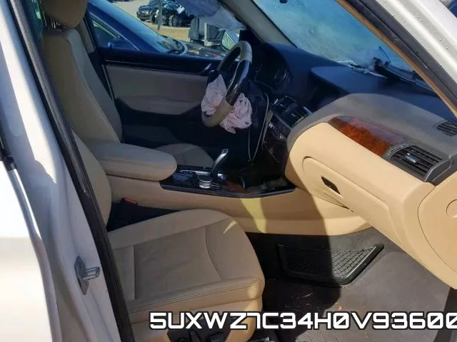 5UXWZ7C34H0V93600 фото 6