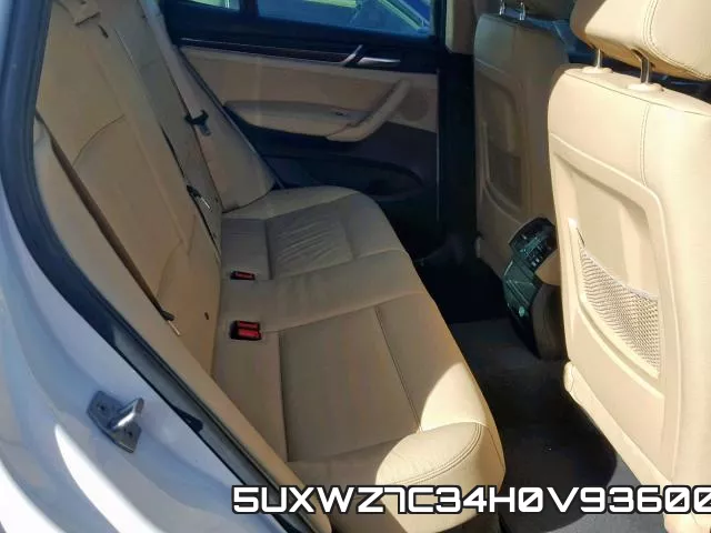 5UXWZ7C34H0V93600 фото 7