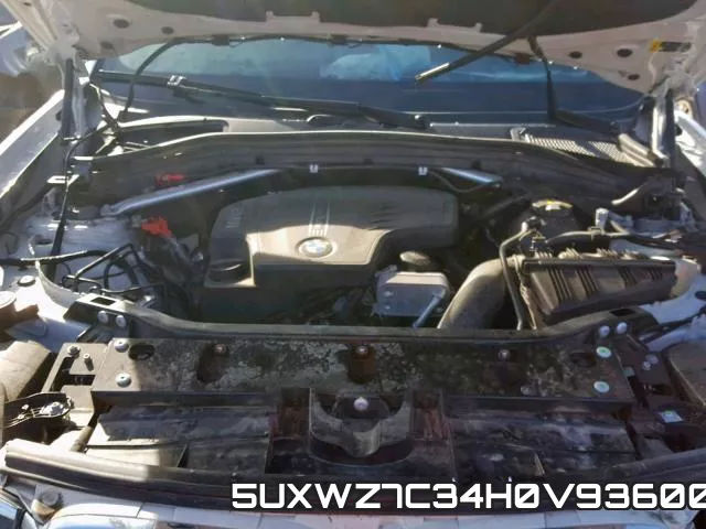 5UXWZ7C34H0V93600 фото 8