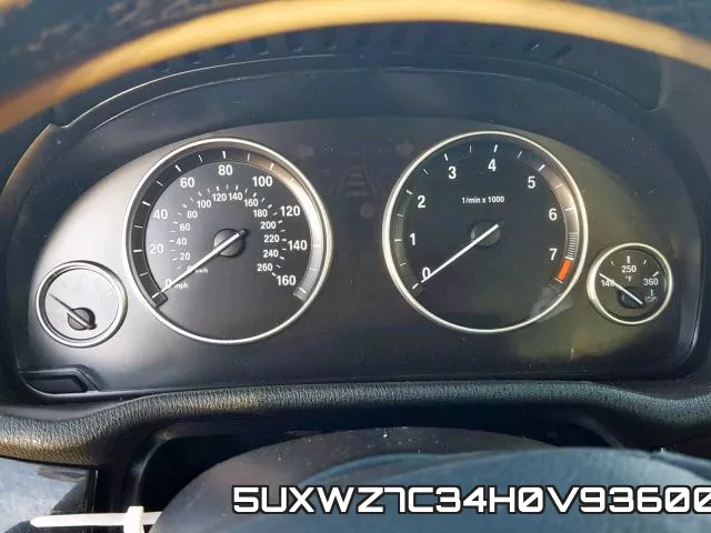 5UXWZ7C34H0V93600 фото 9