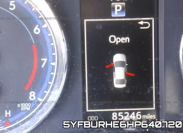 5YFBURHE6HP640720 фото 8