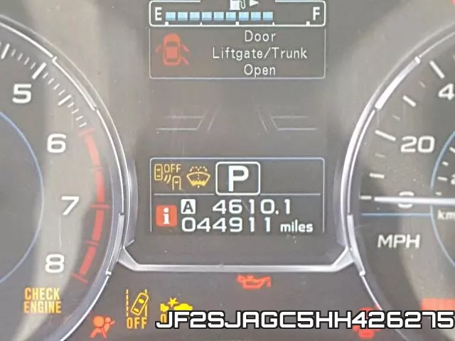 JF2SJAGC5HH426275 фото 9