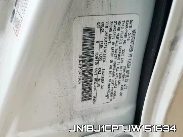 JN1BJ1CP7JW151634 фото 2
