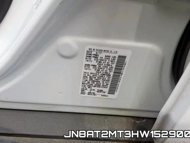 JN8AT2MT3HW152900 фото 2