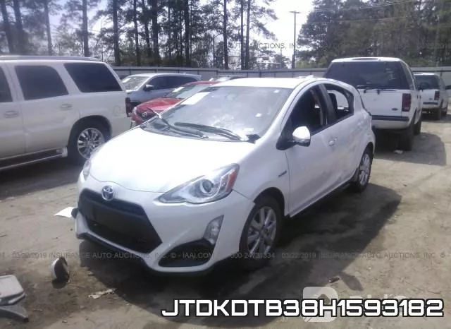 JTDKDTB38H1593182 фото 3