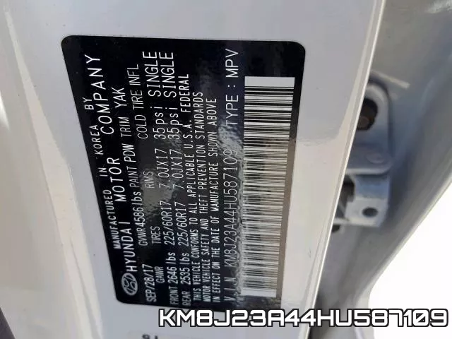 KM8J23A44HU587109 фото 2