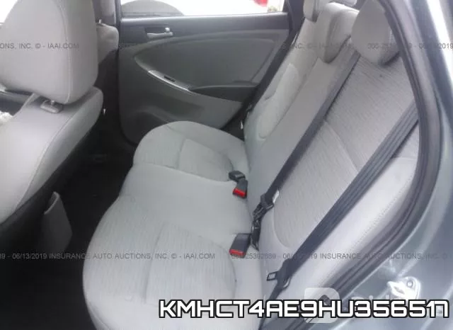 KMHCT4AE9HU356517 фото 9