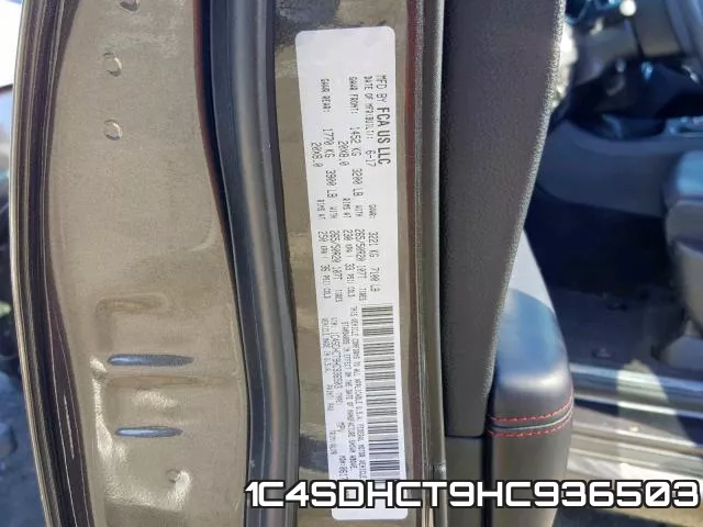 1C4SDHCT9HC936503 фото 2