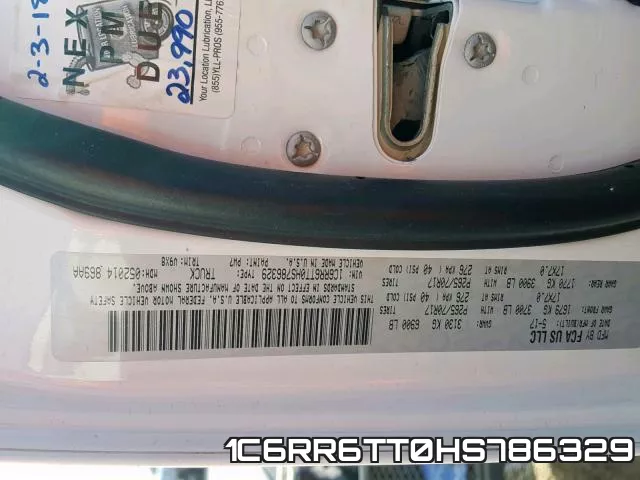 1C6RR6TT0HS786329 фото 2