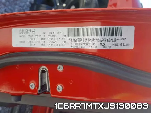1C6RR7MTXJS130083 фото 2