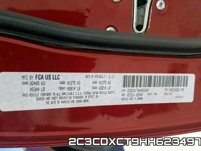 2C3CDXCT9HH623497 фото 2