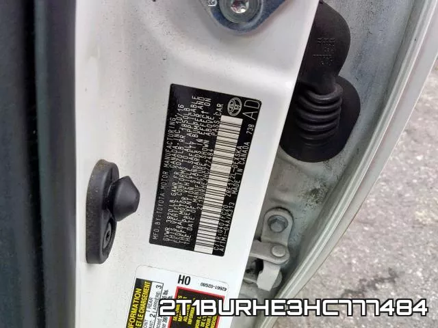 2T1BURHE3HC777484 фото 2