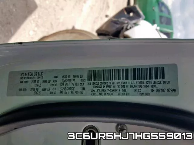 3C6UR5HJ7HG559013 фото 2