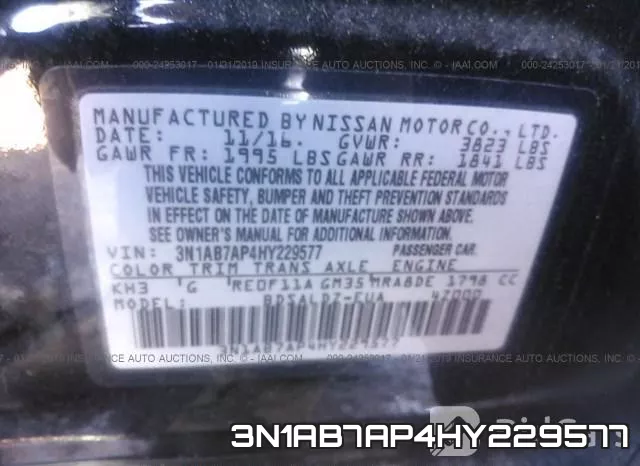 3N1AB7AP4HY229577 фото 10