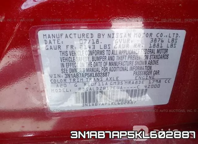3N1AB7AP5KL602887 фото 10