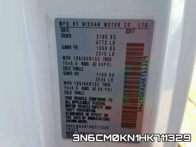 3N6CM0KN1HK711329 фото 2