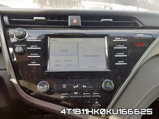 4T1B11HK0KU166625 фото 10