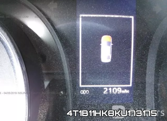 4T1B11HK8KU173175 фото 8