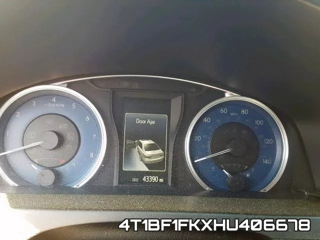 4T1BF1FKXHU406678 фото 9