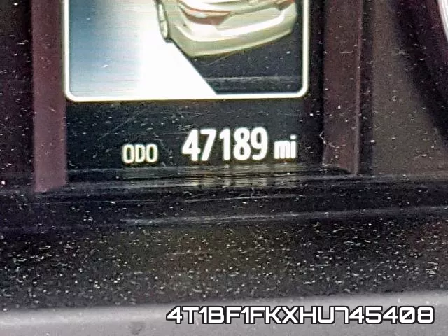 4T1BF1FKXHU745408 фото 9