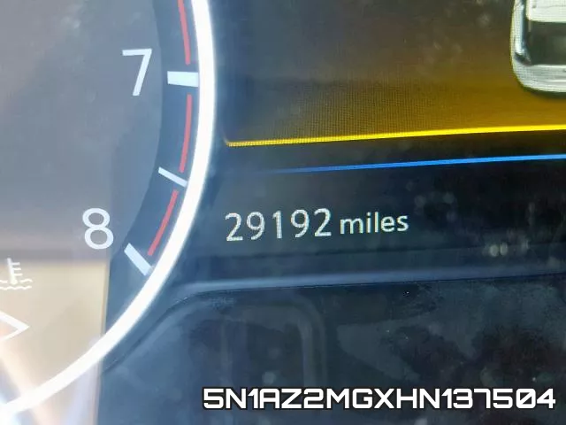 5N1AZ2MGXHN137504 фото 9