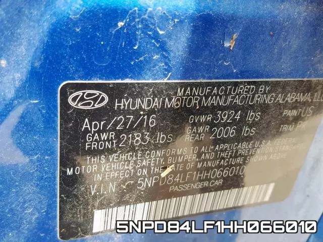 5NPD84LF1HH066010 фото 2