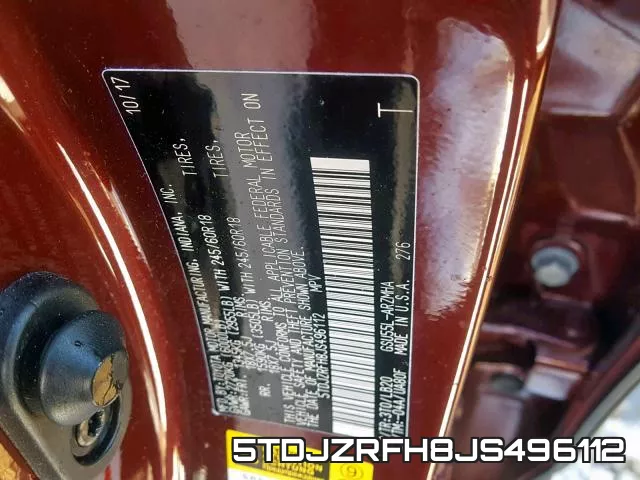 5TDJZRFH8JS496112 фото 2