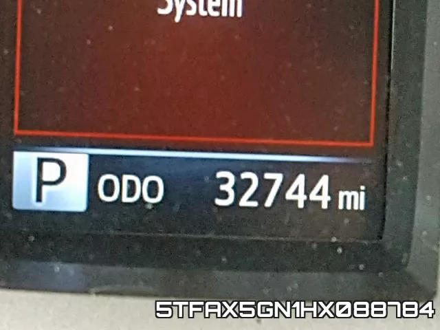 5TFAX5GN1HX088784 фото 9