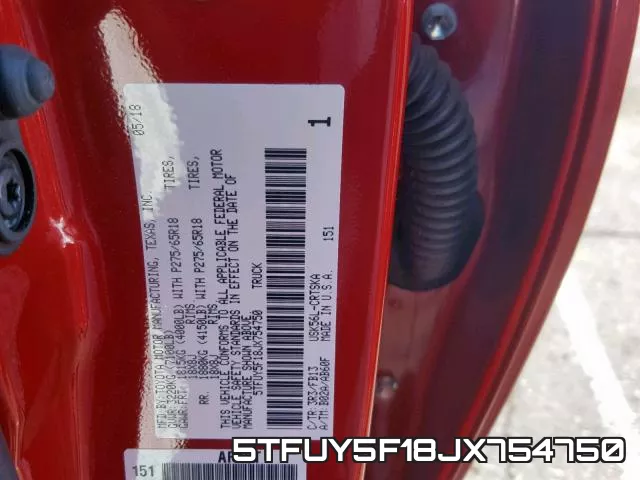 5TFUY5F18JX754750 фото 2