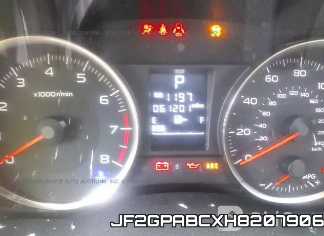 JF2GPABCXH8207906 фото 8