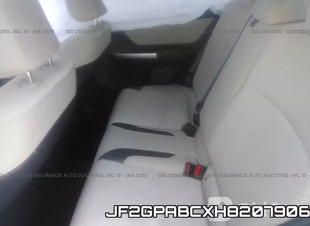 JF2GPABCXH8207906 фото 9