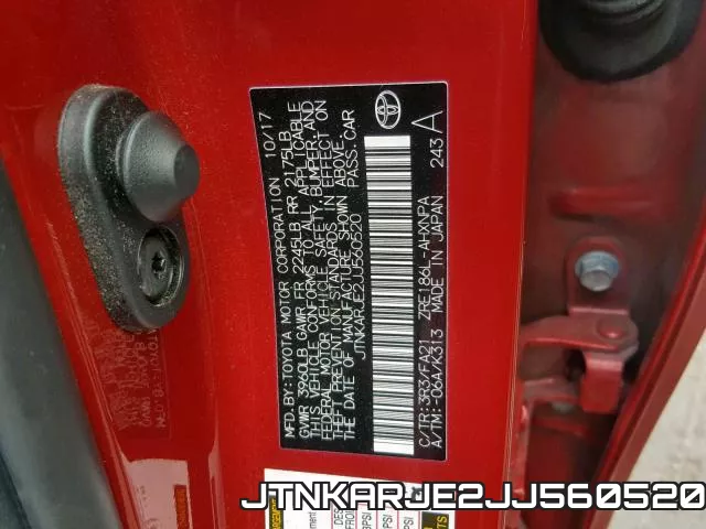 JTNKARJE2JJ560520 фото 2