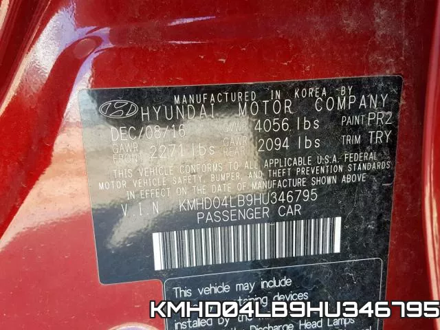 KMHD04LB9HU346795 фото 2