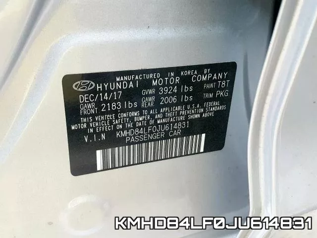KMHD84LF0JU614831 фото 2