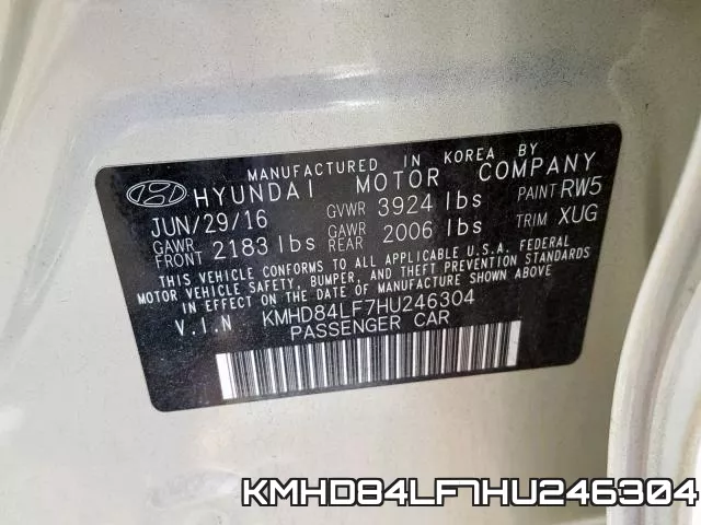 KMHD84LF7HU246304 фото 2