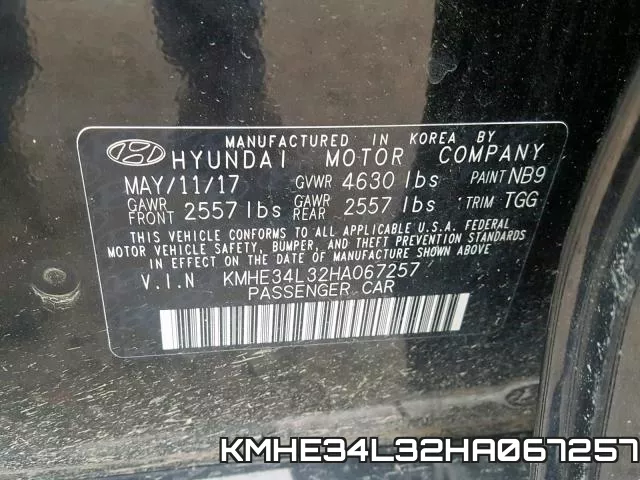 KMHE34L32HA067257 фото 2