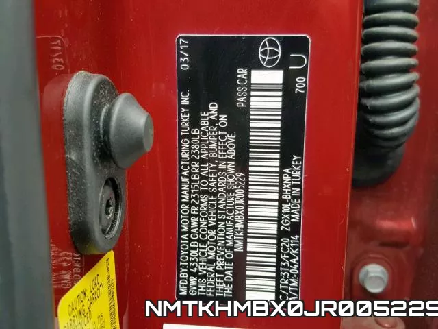 NMTKHMBX0JR005229 фото 2