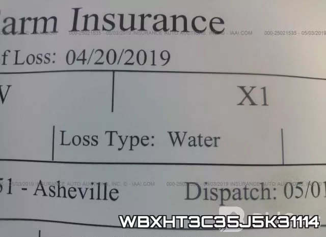 WBXHT3C35J5K31114 фото 7