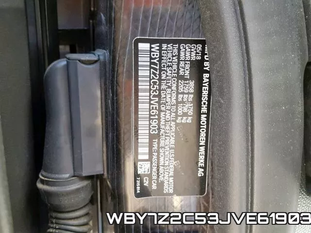 WBY7Z2C53JVE61903 фото 2