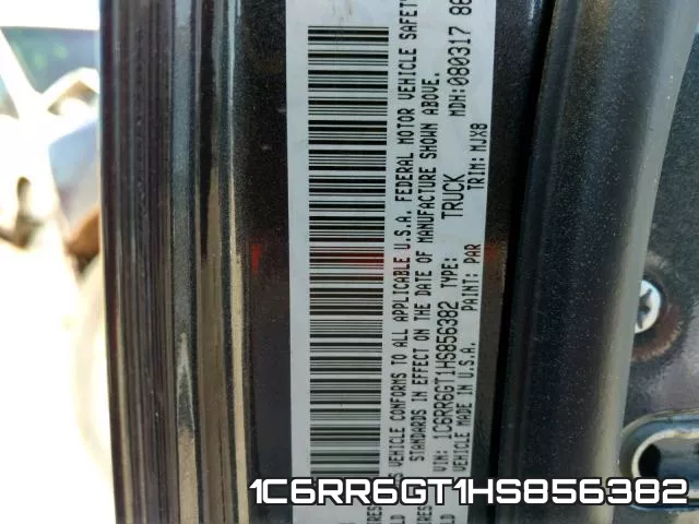 1C6RR6GT1HS856382 фото 2