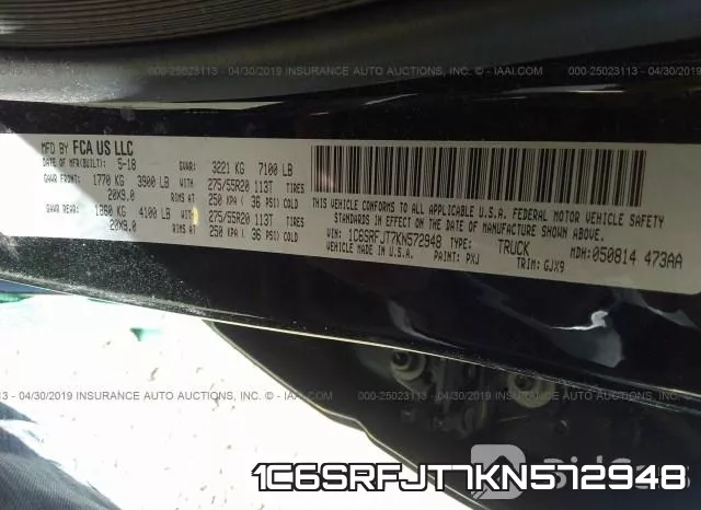 1C6SRFJT7KN572948 фото 10