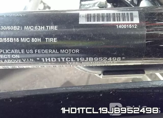 1HD1TCL19JB952498 фото 2