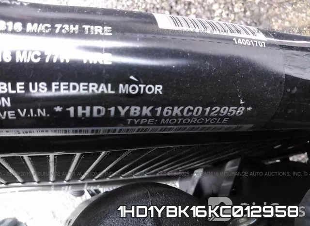 1HD1YBK16KC012958 фото 2