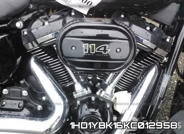 1HD1YBK16KC012958 фото 9