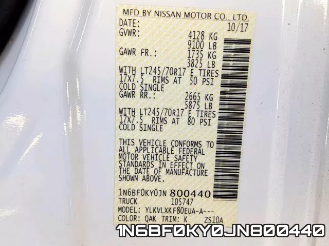 1N6BF0KY0JN800440 фото 2