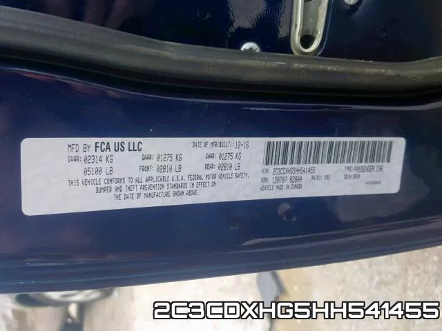 2C3CDXHG5HH541455 фото 2