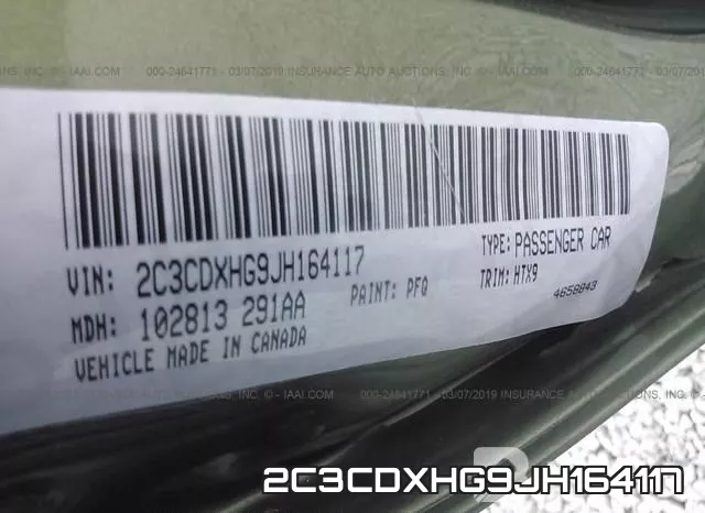 2C3CDXHG9JH164117 фото 10